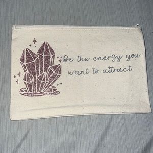 Canvas makeup/small bag